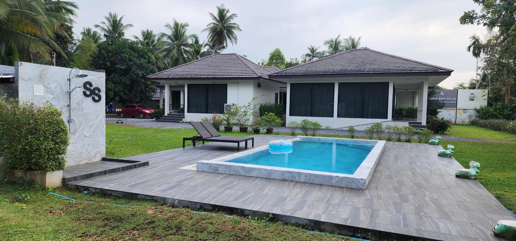 Suan Son Villa Koh Sa Nher สวนสนธิ์วิลล่า เกาะเสนอ Sha Surat Thani Eksteriør bilde